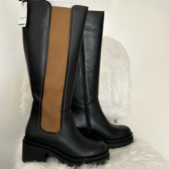 NWT, SCOTCH And SODA BLK TALL BOOT SZ 40 - Picture 13 of 14